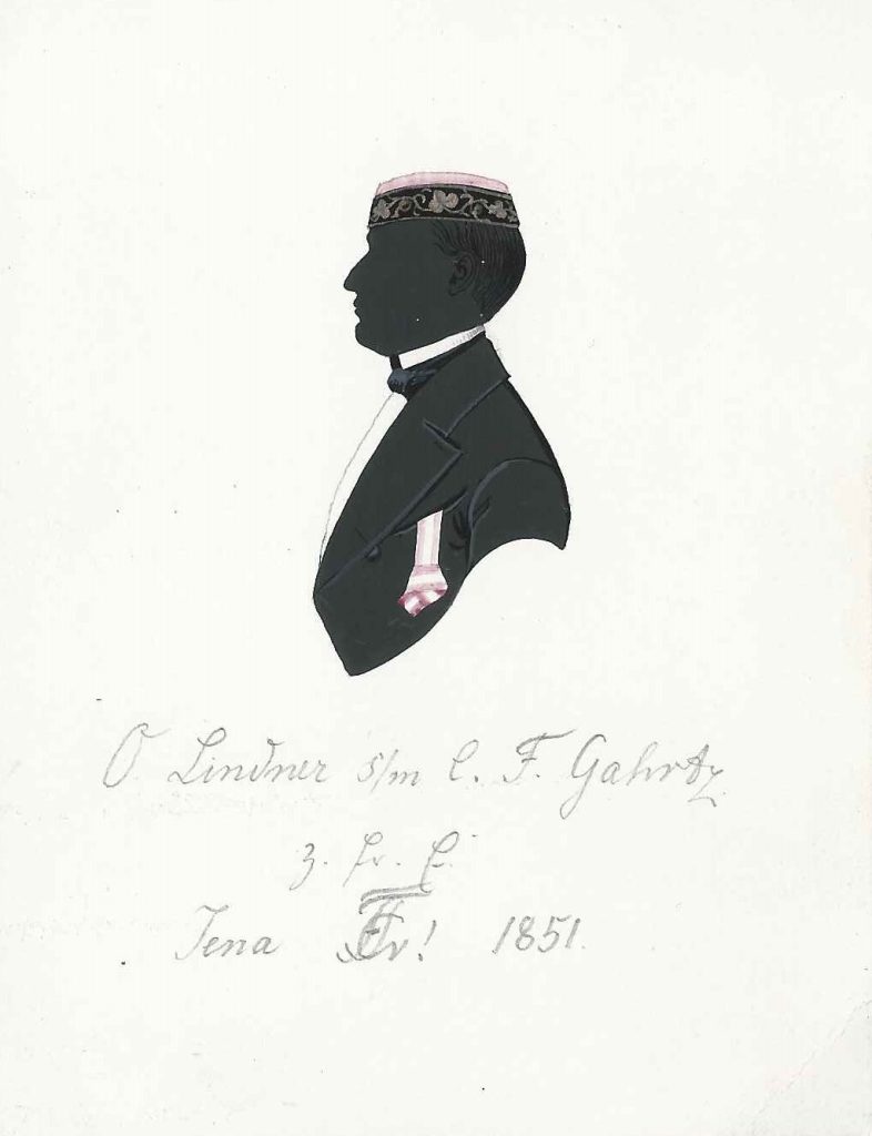 Ottomar Lindner Wurde In Schkeuditz Geboren Und Immatrikulierte Sich Am 7. Mai 1851 Als Stud. Iur. In Jena. Im Folgenden Jahr Wurde Er In Die Dortige Thuringia Rezipiert. Weiteres War Bislang Nicht Festzustellen. Leipziger Privatsammlung.